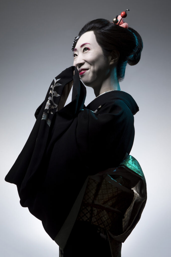 Geisha wearing Kimono - editorial photography berlin