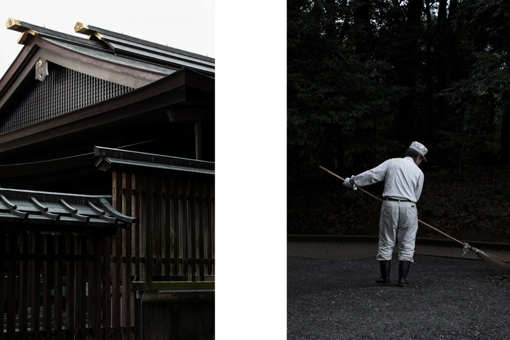 Meiji Jingu shrine, Tokyo, Japanese worker, Harajuku, Tokyo street photography